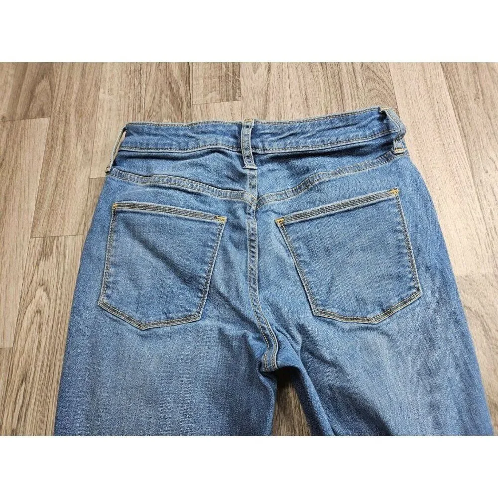 Universal Thread Womens Size 4 / 27 High Rise Skinny Distressed Denim Blue Jeans